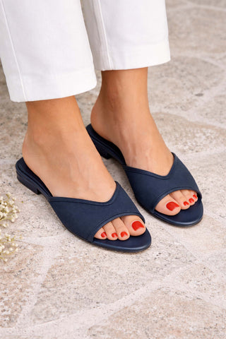 Jess Sandal - Navy Sandals Matisse Monkee's of The Woodlands