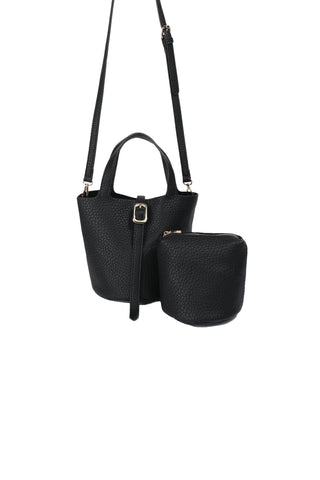 Joya Bucket Mini Bag - Black