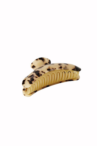 Jumbo Heirloom Claw In Blonde Tortoise - Blonde Tortoise Hair Accessories Machete Monkee's of The Woodlands