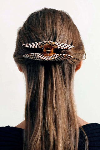 Jumbo Heirloom Claw In Blonde Tortoise - Blonde Tortoise Hair Accessories Machete Monkee's of The Woodlands
