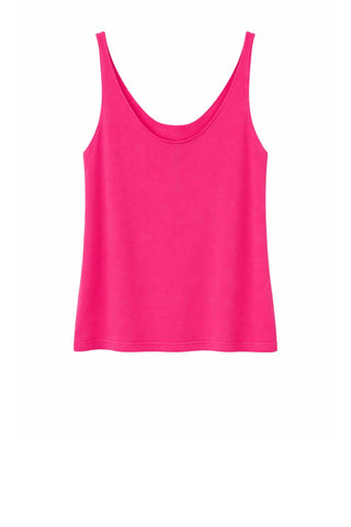 Knit Sleeveless Top - Azalea Pink Tops Esqualo Monkee's of The Woodlands
