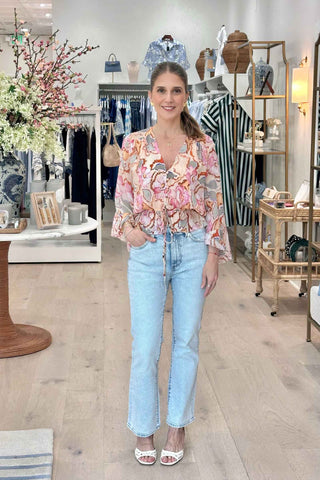Lana Top - Blush Tops Suncoo Monkee's of The Woodlands