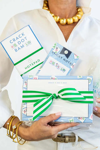 Mahjong Single Sticky Notes - Mahjong Giftable WH Hostess Social Stationery Monkee's of The Woodlands