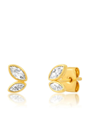 Marquis Cz Studs Earrings Tai Rittichai Monkee's of The Woodlands
