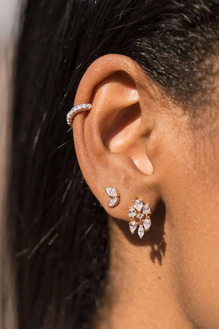 Marquis Cz Studs Earrings Tai Rittichai Monkee's of The Woodlands
