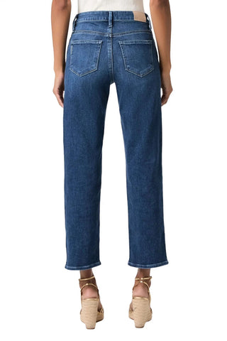 Mason Ankle Straight Jean - Beachline Denim Paige Monkee's of The Woodlands