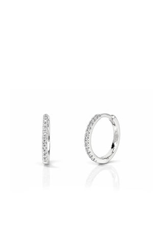 Mini Huggie Earring With Cz All Around Earrings Tai Rittichai Monkee's of The Woodlands