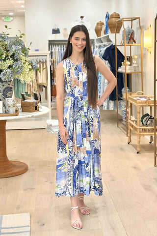 Mini Pleated Midi Dress - Isle Dresses Joy Joy Monkee's of The Woodlands