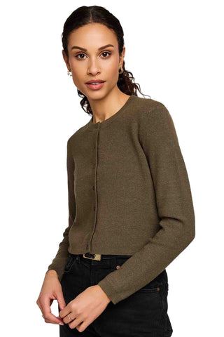 Gentle Fawn Mirabelle Cardigan in Heather Olive