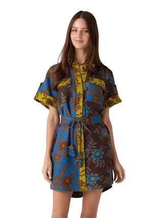 Nicole Dress - Wild Vine Mix Dresses Hunter Bell Monkee's of The Woodlands