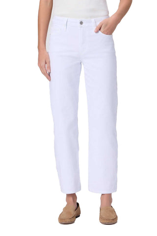 Paige Mason Ankle Jean - Crisp White Denim Paige Monkee's of The Woodlands