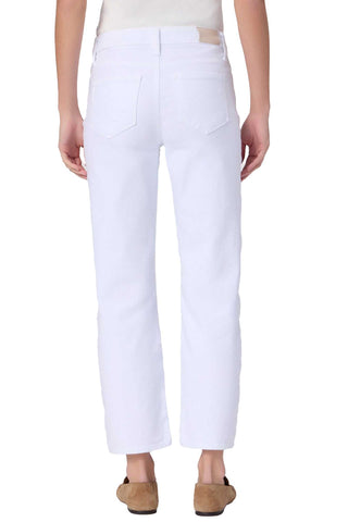 Paige Mason Ankle Jean - Crisp White Denim Paige Monkee's of The Woodlands