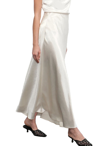 Greylin Paige Midi Slip Skirt - Pearl