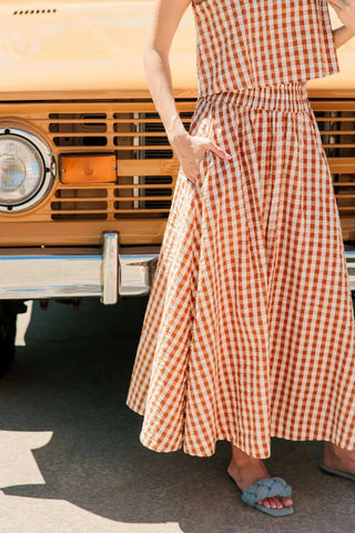 Pavilion Skirt - Field Check