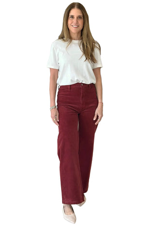 Penny Crop High Rise Wide Leg Crop