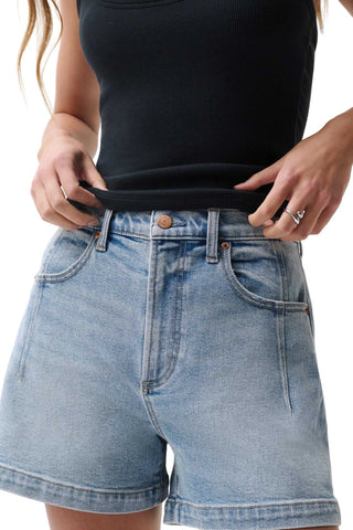 Aoki High Rise A-Line Short - Terrace Shorts Pistola Monkee's of The Woodlands