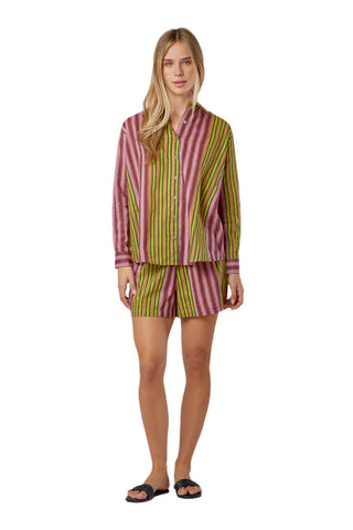 Pool Shorts - Allegra Stripe
