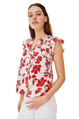 Allea Top - Red Jasmine Tops Rails Monkee's of The Woodlands