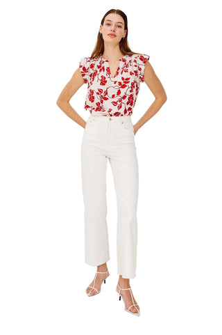 Allea Top - Red Jasmine Tops Rails Monkee's of The Woodlands