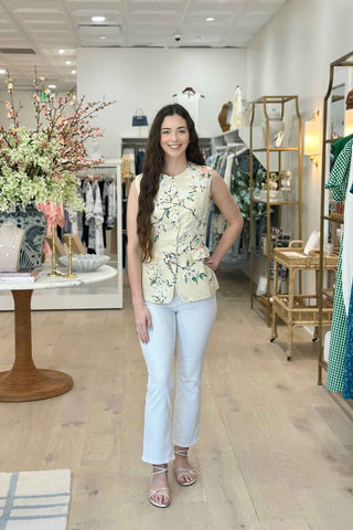 Reid Starling Floral Vest - Starling Floral Vests Tyler Boe Monkee's of The Woodlands