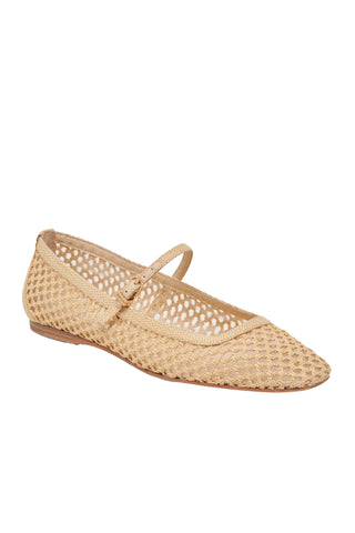 Reyes Flats - Light Natural Woven Raffia