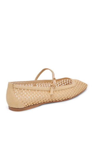 Reyes Flats - Light Natural Woven Raffia