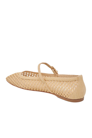 Reyes Flats - Light Natural Woven Raffia
