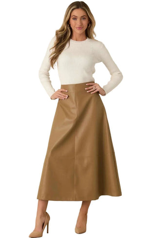 Rory Ribbed Top - Ivory Tops Prosperina Monkee's of The Woodlands