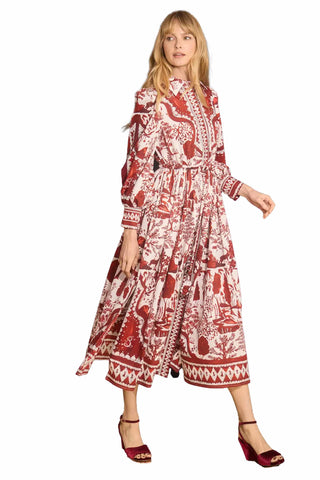 Hunter Bell Rosie Dress - Central Park Toile