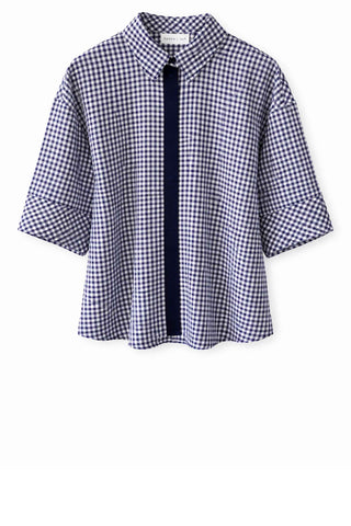 3/4 Sleeve Top - Navy Tops entro Monkee's of The Woodlands