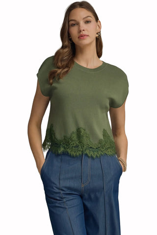 Short Sleeve Top - Olive