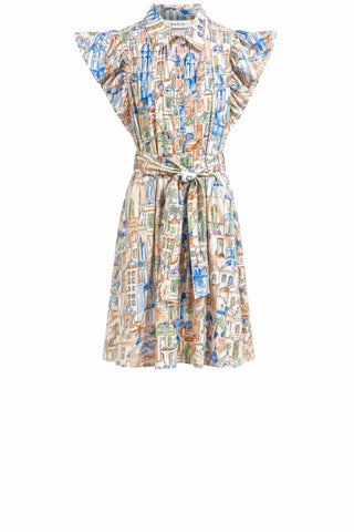 Sleeveless Dress - Blue Combo Dresses entro Monkee's of The Woodlands