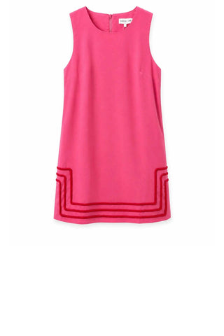 Sleeveless Dress - Pink/Red Dresses entro Monkee's of The Woodlands