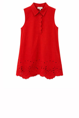 Sleeveless Dress - Red Dresses entro Monkee's of The Woodlands