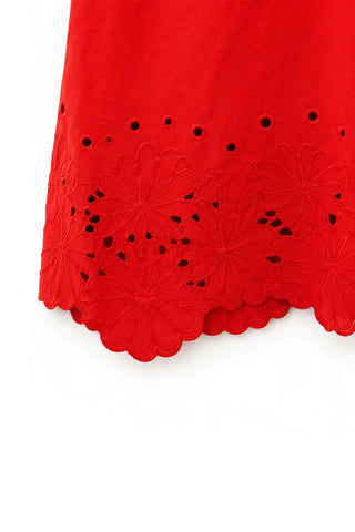 Sleeveless Dress - Red Dresses entro Monkee's of The Woodlands