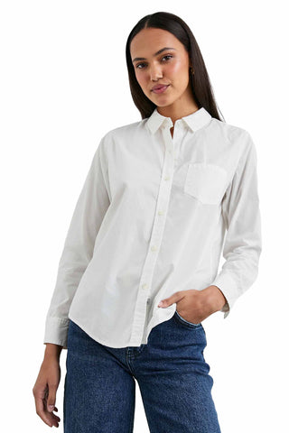 Rails Stina Button Up Shirt in White