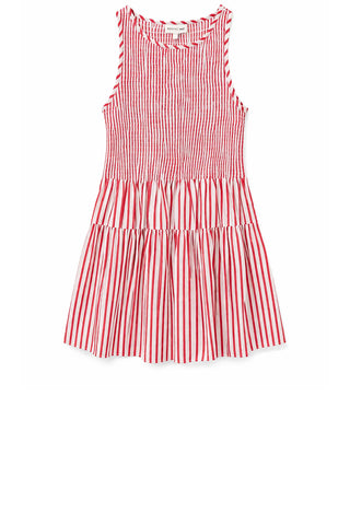 Stripe Dress - Red Dresses entro Monkee's of The Woodlands