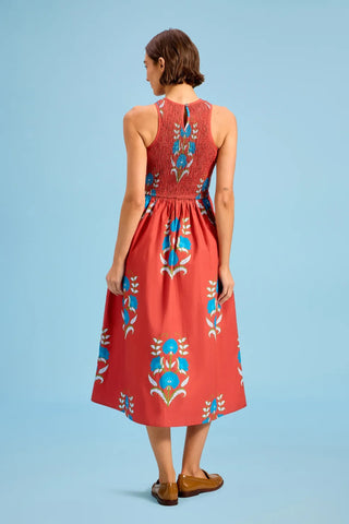 Stroll Dress, Cinnaleaf