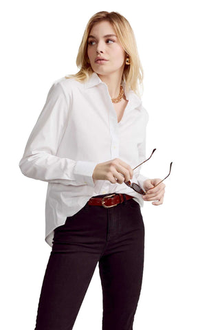 The Essentials Icon Shirt - White Tops The Shirt by Rochelle Behrens Monkee's of The Woodlands