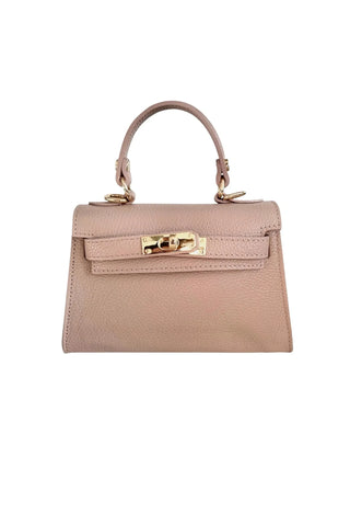 The Luna Top Handle Bag - Rosa Carne Handbags Monkee's of The Woodlands Monkee's of The Woodlands