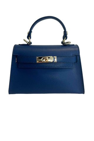 The Luna Top Handle Bag - Blue Handbags Monkee's of The Woodlands Monkee's of The Woodlands
