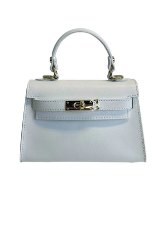 The Luna Top Handle Bag - White Handbags Monkee's of The Woodlands Monkee's of The Woodlands