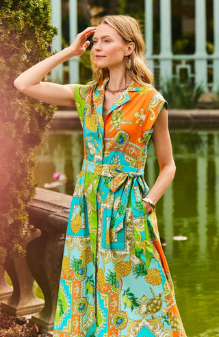 Paige Cotton Positano Shirt Dress Dresses Tyler Boe Monkee's of The Woodlands