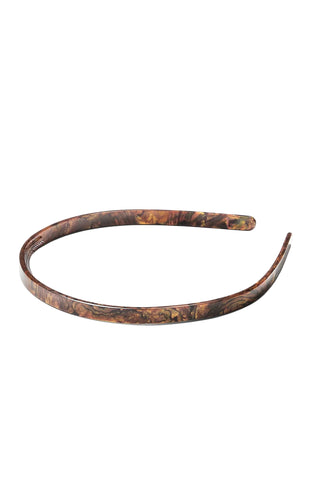Ultralight Thin Headband In Bronze - Bronze