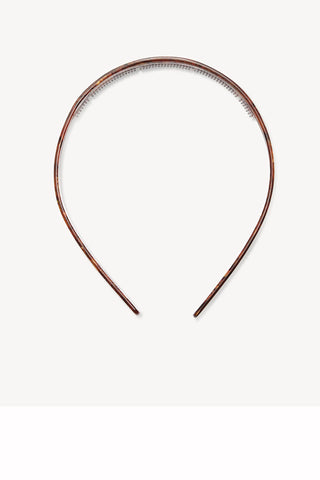 Ultralight Thin Headband In Bronze - Bronze
