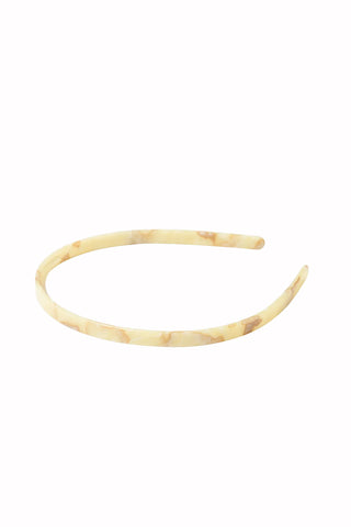 Ultralight Thin Headband In CrèMe - CrèMe