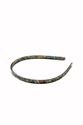 Ultralight Thin Headband In Green Tortoise - Green Tortoise