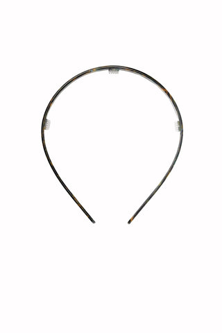 Ultralight Thin Headband In Green Tortoise - Green Tortoise