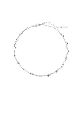 Victoria Necklace - Silver Jewelry Sahira Monkee's of The Woodlands