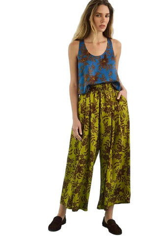 Whisper Pant Wild Vine Lime Hunter Bell Monkee's of The Woodlands